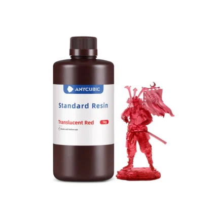 Resina Standard Anycubic - Translucent Red