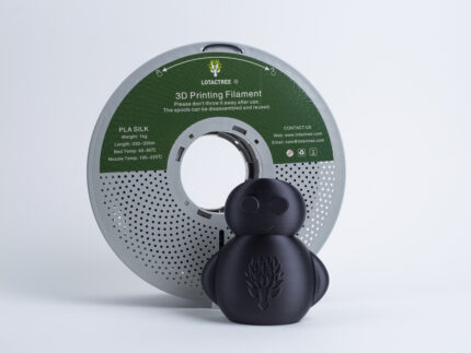 Filamento Lotactree PLA SILK / 1.75mm / 1Kg - Black