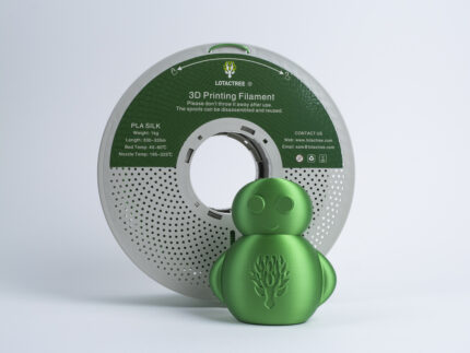 Filamento Lotactree PLA SILK / 1.75mm / 1Kg - Green