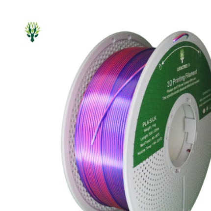 Filamento Lotactree PLA SILK / 1.75mm / 1Kg - Rose Red & Green & Dark Blue