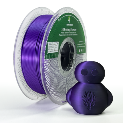 Filamento Lotactree PLA SILK / 1.75mm / 1Kg - Black & Purple